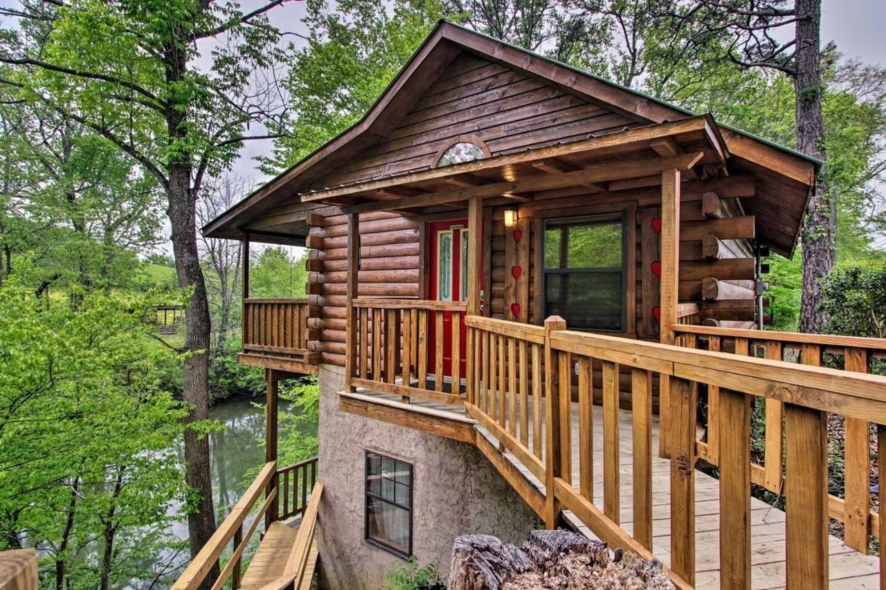 River Rush- Cozy Riverfront Cabin 5 Mi To Pigeon Forge Sevierville Exterior foto